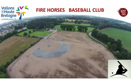 Nouveau Terrain de BASEBALL attend futurs joueurs